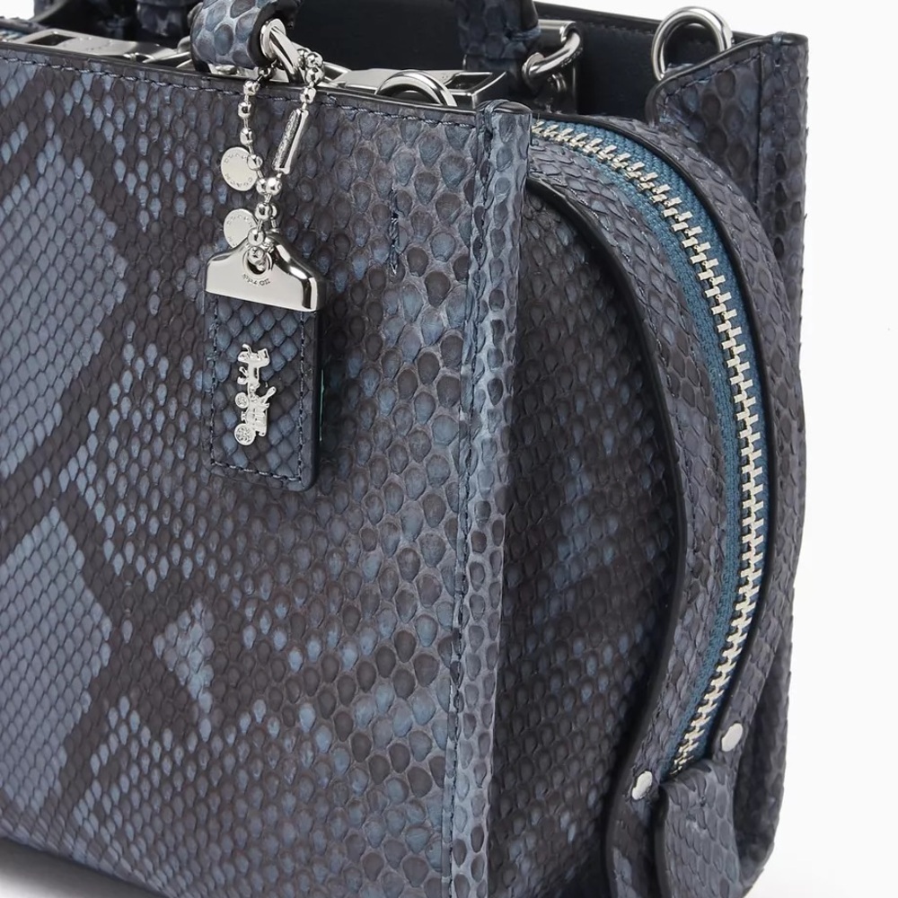 Coach Rogue 20 in Blue Python-Sold Out - Picture 8 of 15
